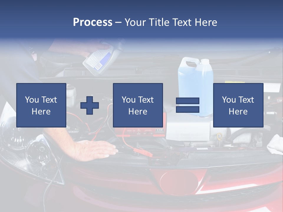 Hood Motor Engine PowerPoint Template