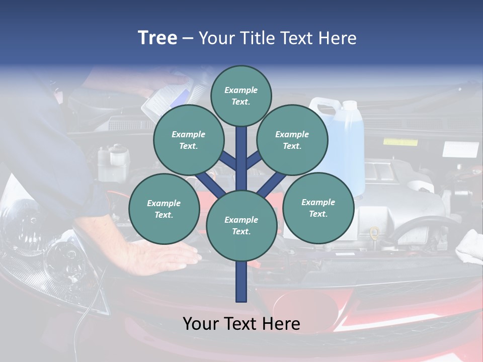 Hood Motor Engine PowerPoint Template