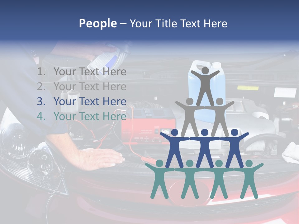 Hood Motor Engine PowerPoint Template