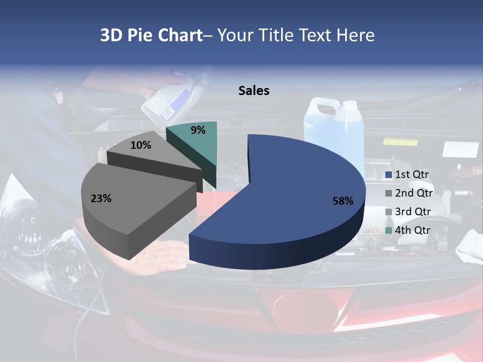 Hood Motor Engine PowerPoint Template