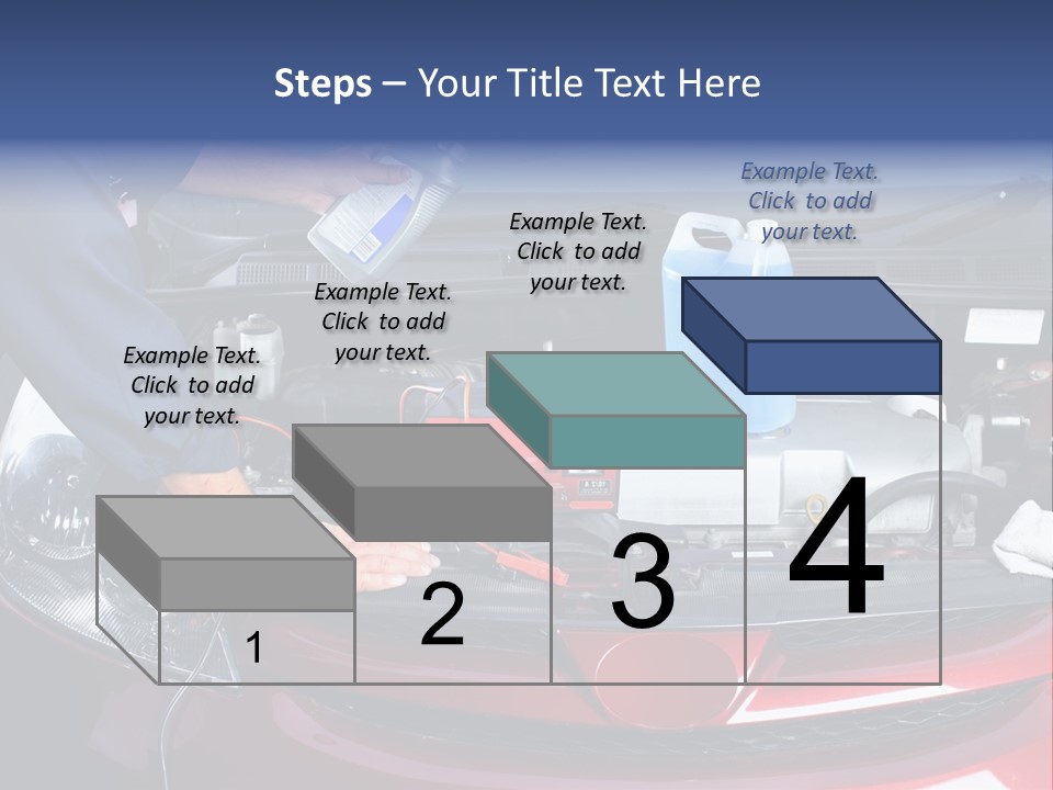 Hood Motor Engine PowerPoint Template