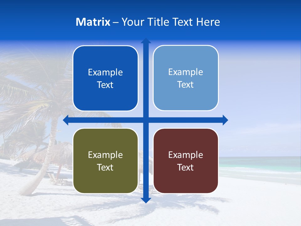 Getaway Sunny Exotic PowerPoint Template