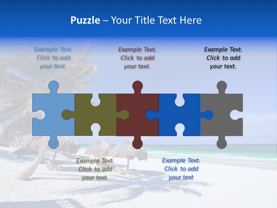 Getaway Sunny Exotic PowerPoint Template