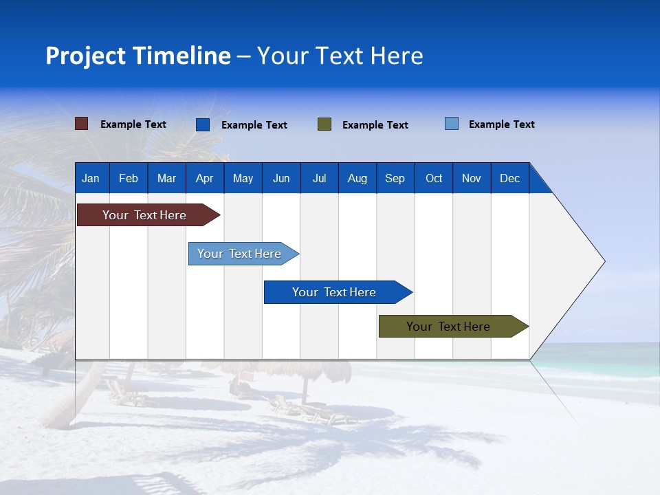 Getaway Sunny Exotic PowerPoint Template