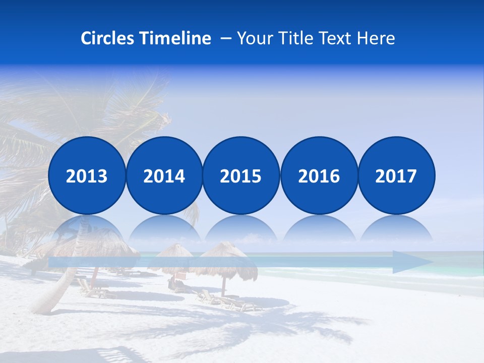 Getaway Sunny Exotic PowerPoint Template