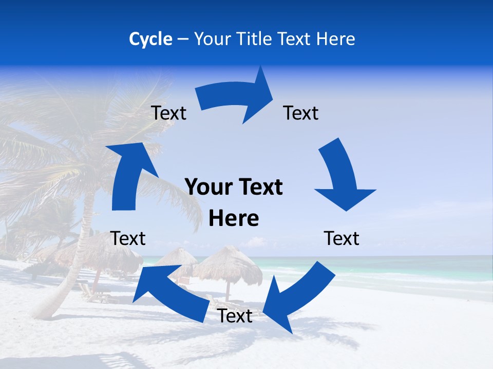 Getaway Sunny Exotic PowerPoint Template