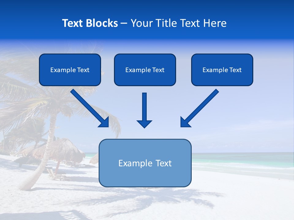 Getaway Sunny Exotic PowerPoint Template