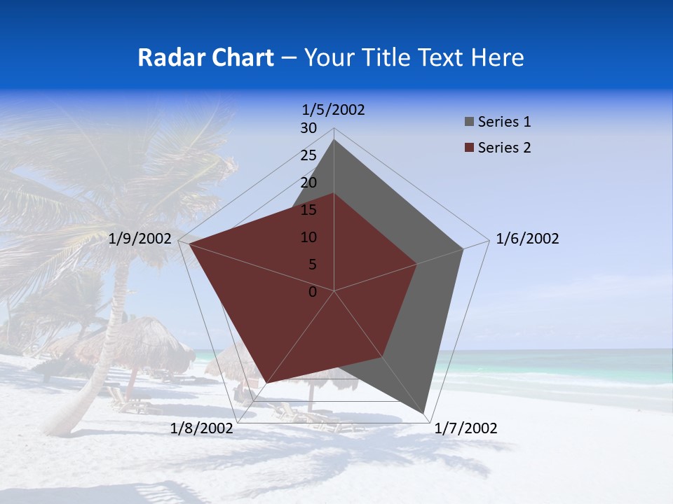 Getaway Sunny Exotic PowerPoint Template
