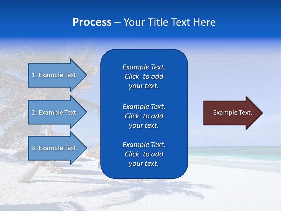 Getaway Sunny Exotic PowerPoint Template
