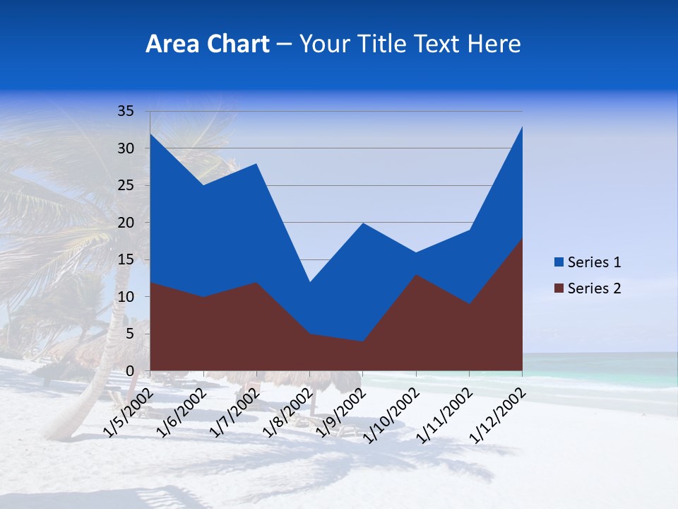 Getaway Sunny Exotic PowerPoint Template