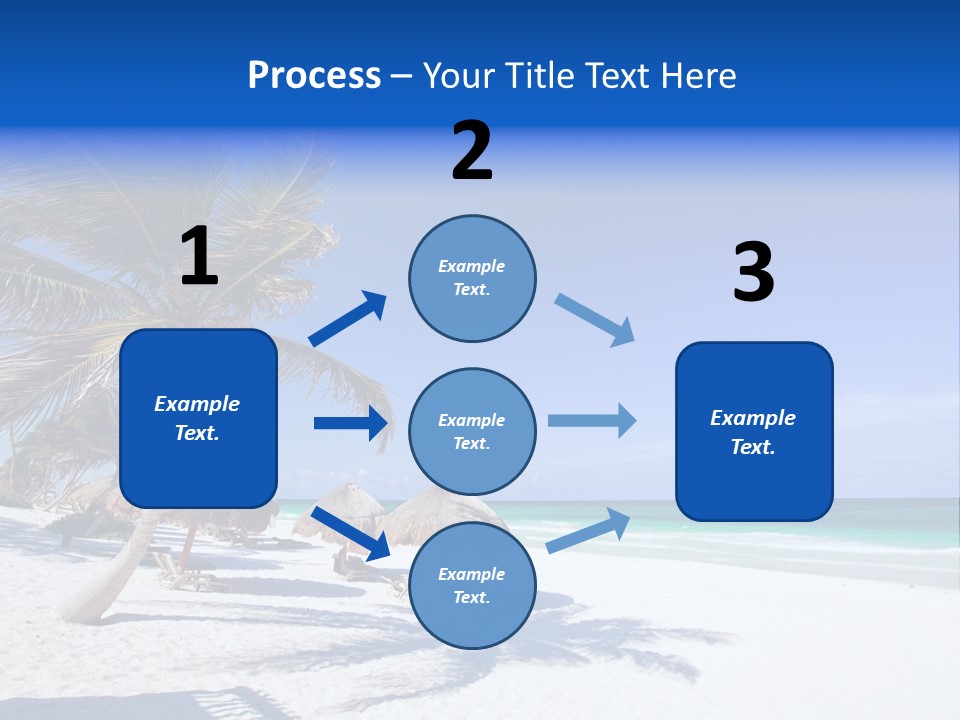 Getaway Sunny Exotic PowerPoint Template
