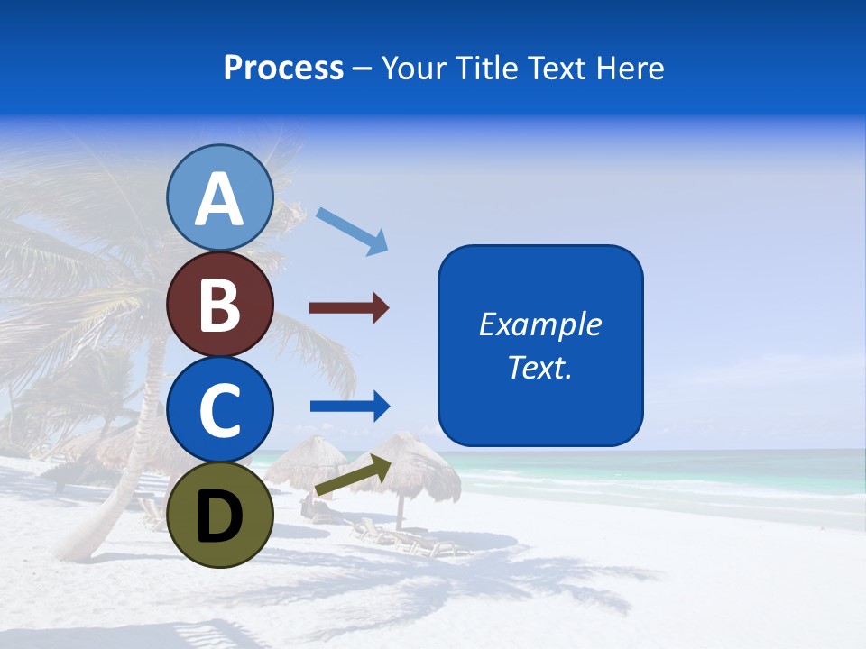 Getaway Sunny Exotic PowerPoint Template