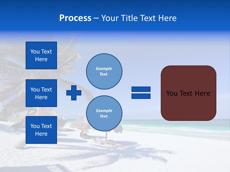 Getaway Sunny Exotic PowerPoint Template