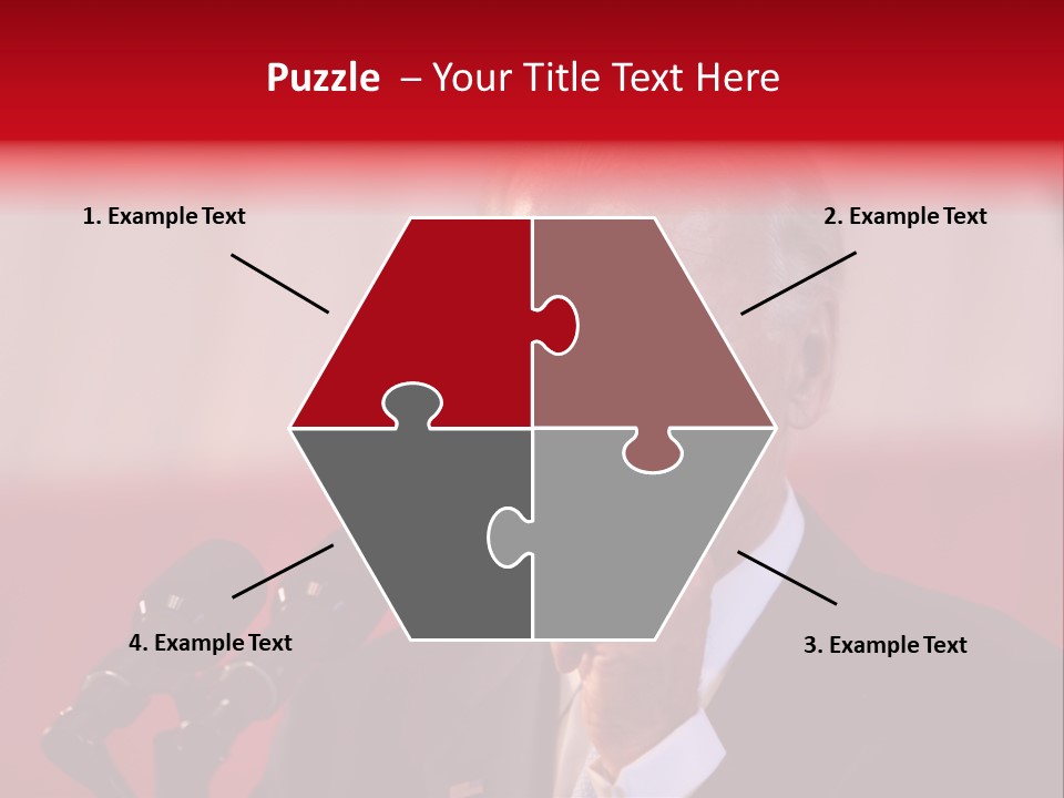 Democrat Mcbh Joseph Biden PowerPoint Template