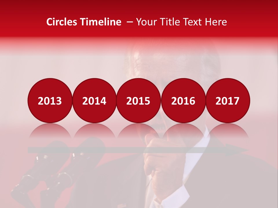 Democrat Mcbh Joseph Biden PowerPoint Template