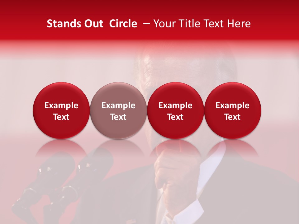 Democrat Mcbh Joseph Biden PowerPoint Template