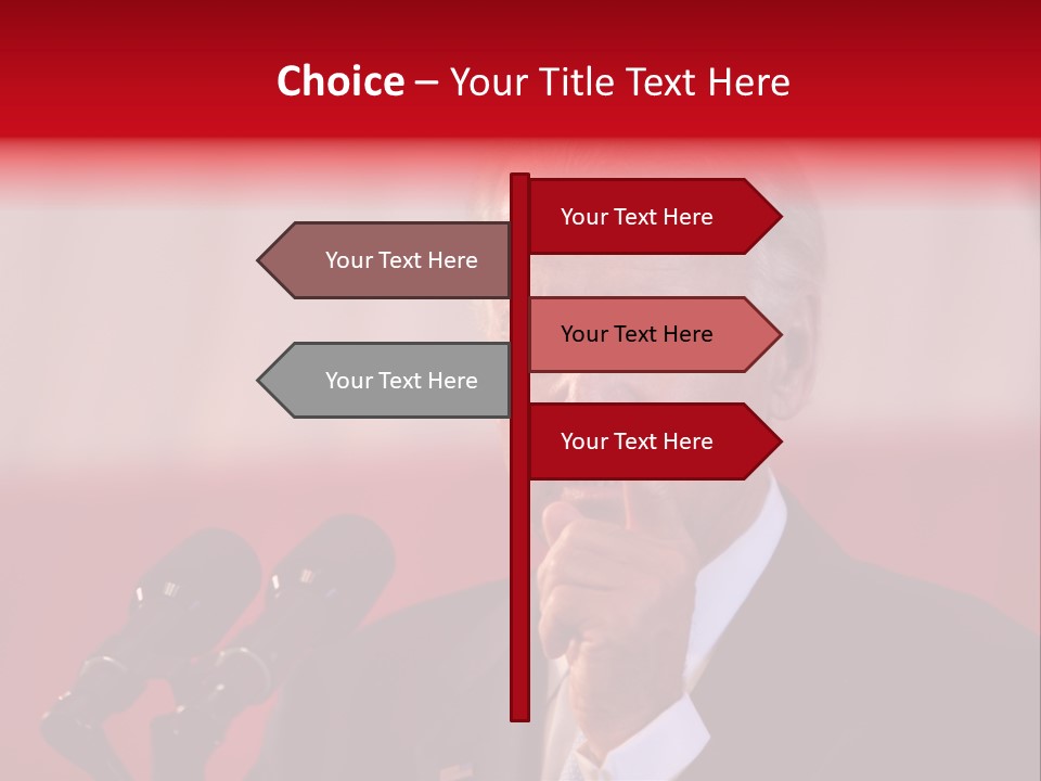 Democrat Mcbh Joseph Biden PowerPoint Template