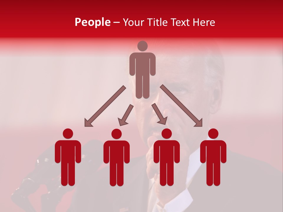 Democrat Mcbh Joseph Biden PowerPoint Template