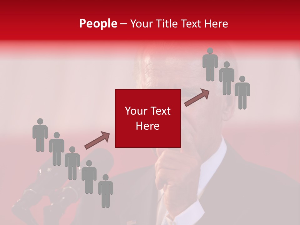 Democrat Mcbh Joseph Biden PowerPoint Template