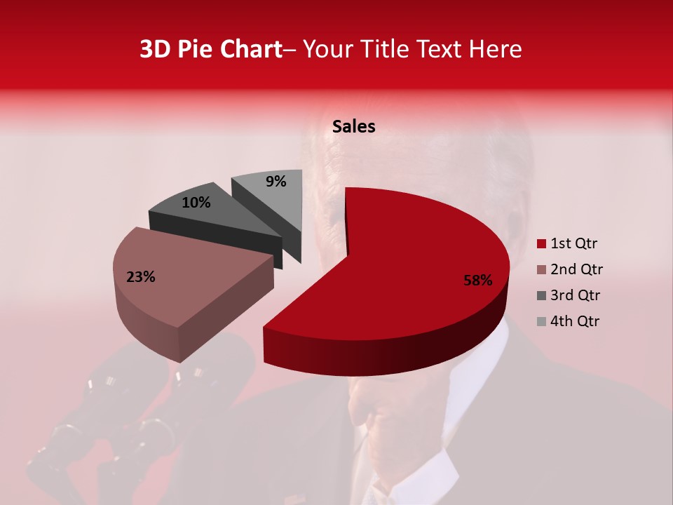 Democrat Mcbh Joseph Biden PowerPoint Template
