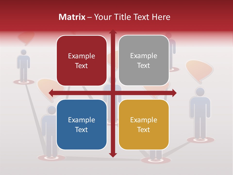 Team Media Icon PowerPoint Template
