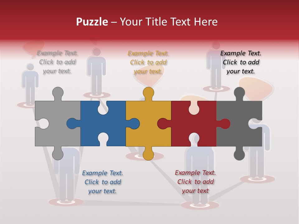 Team Media Icon PowerPoint Template