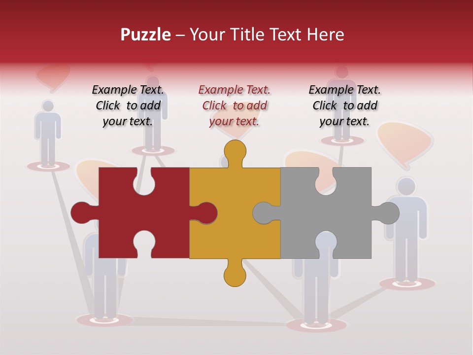 Team Media Icon PowerPoint Template