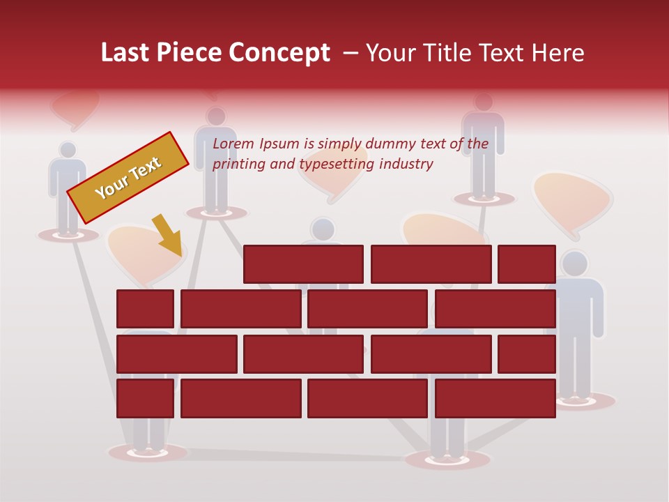 Team Media Icon PowerPoint Template