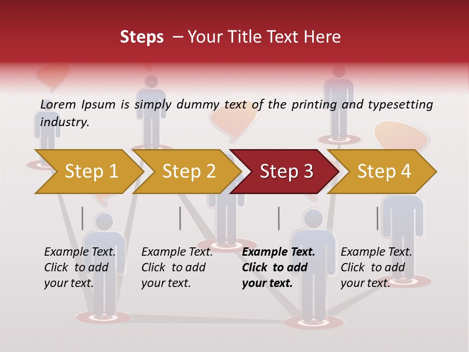 Team Media Icon PowerPoint Template