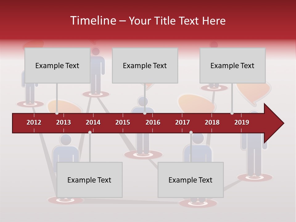 Team Media Icon PowerPoint Template