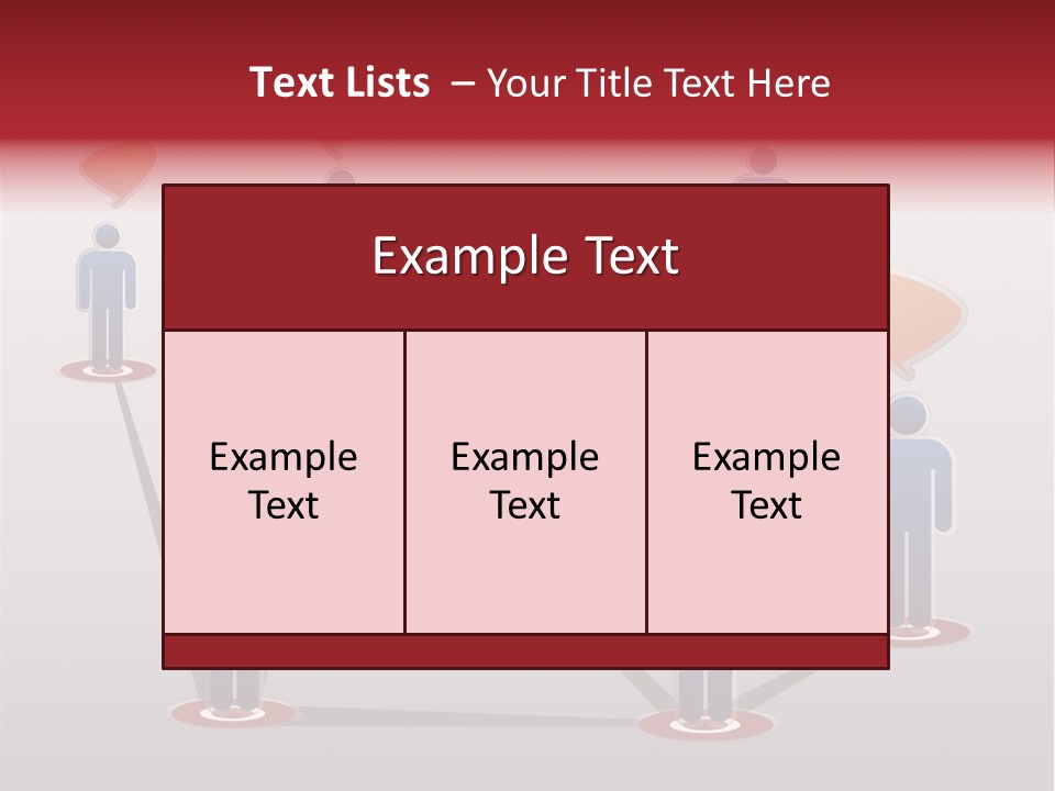 Team Media Icon PowerPoint Template