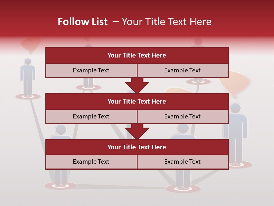 Team Media Icon PowerPoint Template