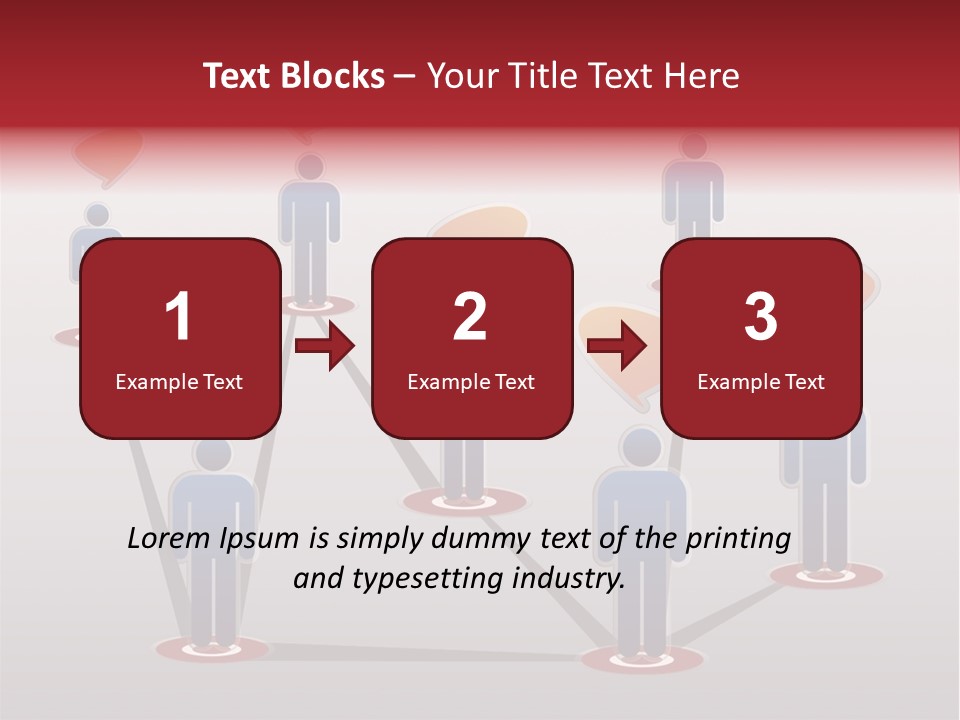 Team Media Icon PowerPoint Template
