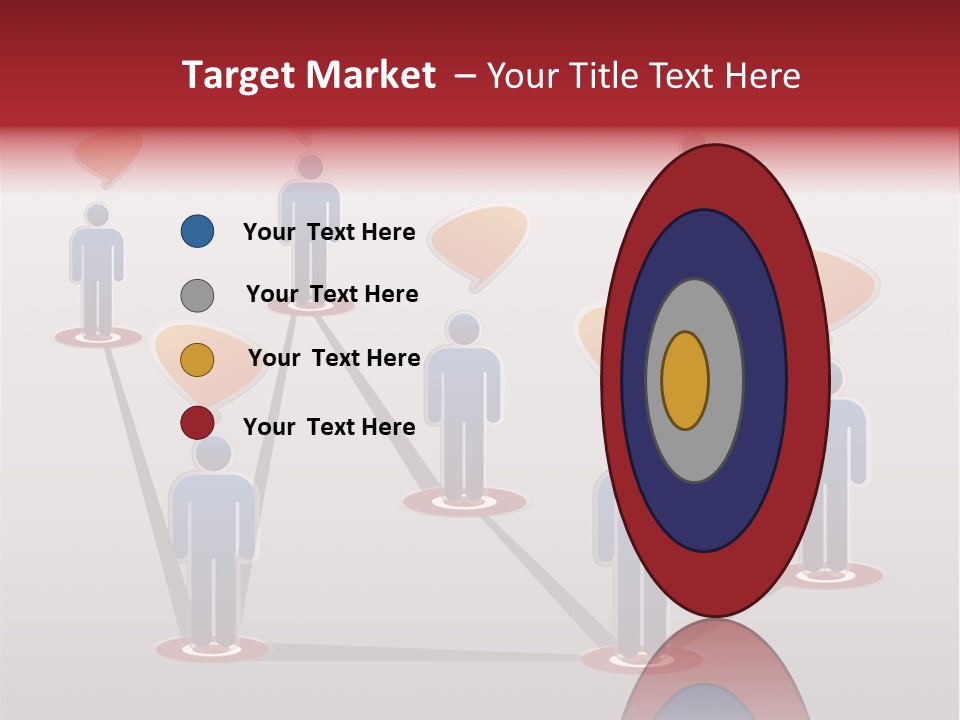 Team Media Icon PowerPoint Template