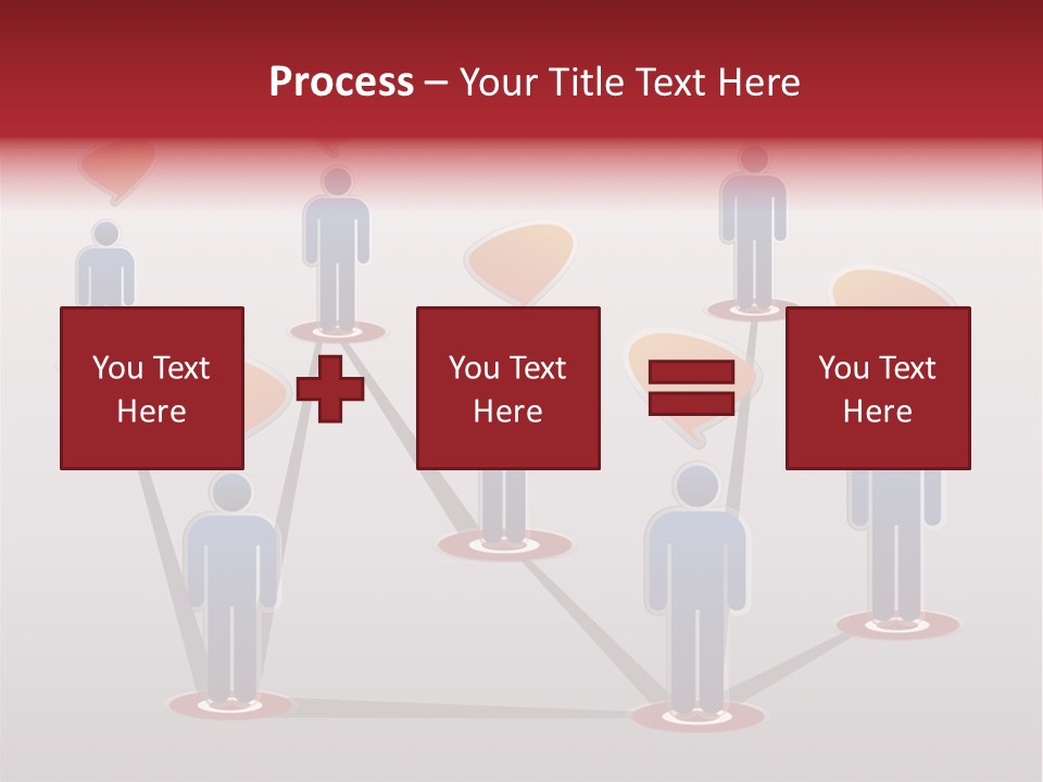 Team Media Icon PowerPoint Template