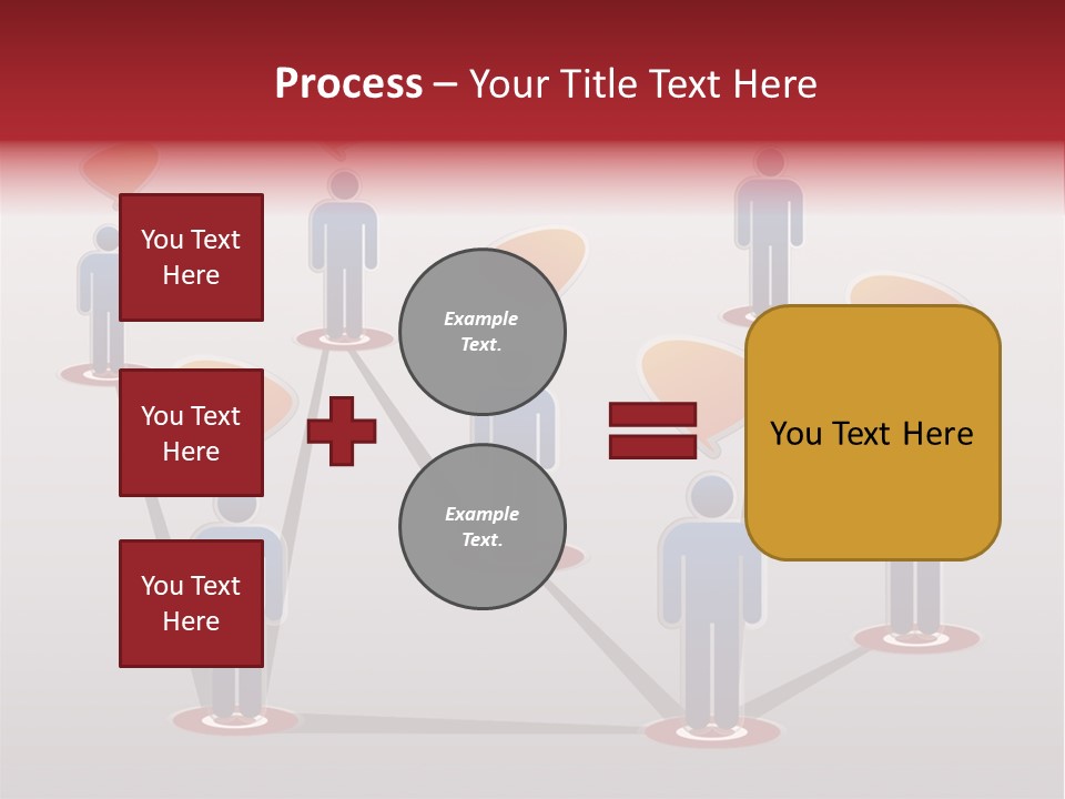 Team Media Icon PowerPoint Template