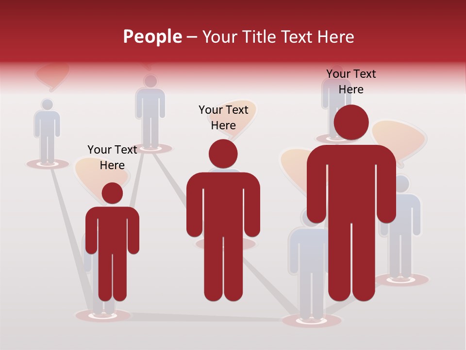 Team Media Icon PowerPoint Template