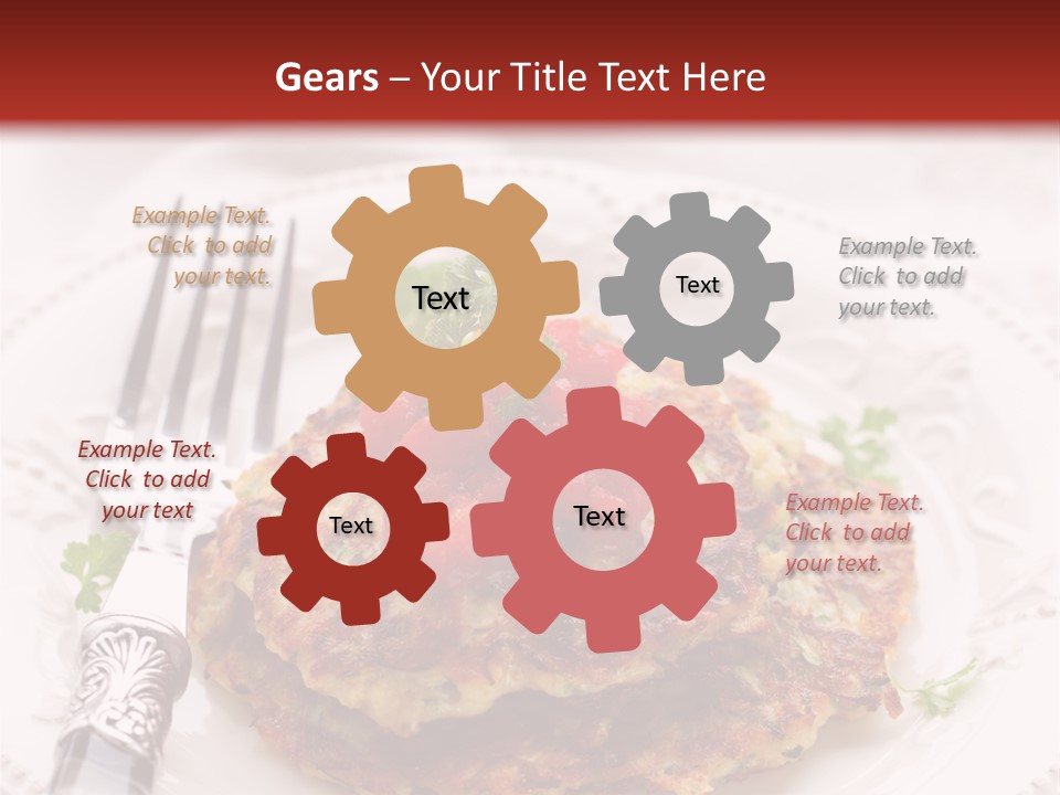 Latke Zucchini Courgette PowerPoint Template