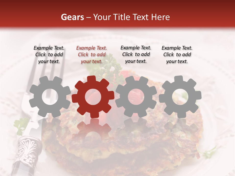 Latke Zucchini Courgette PowerPoint Template