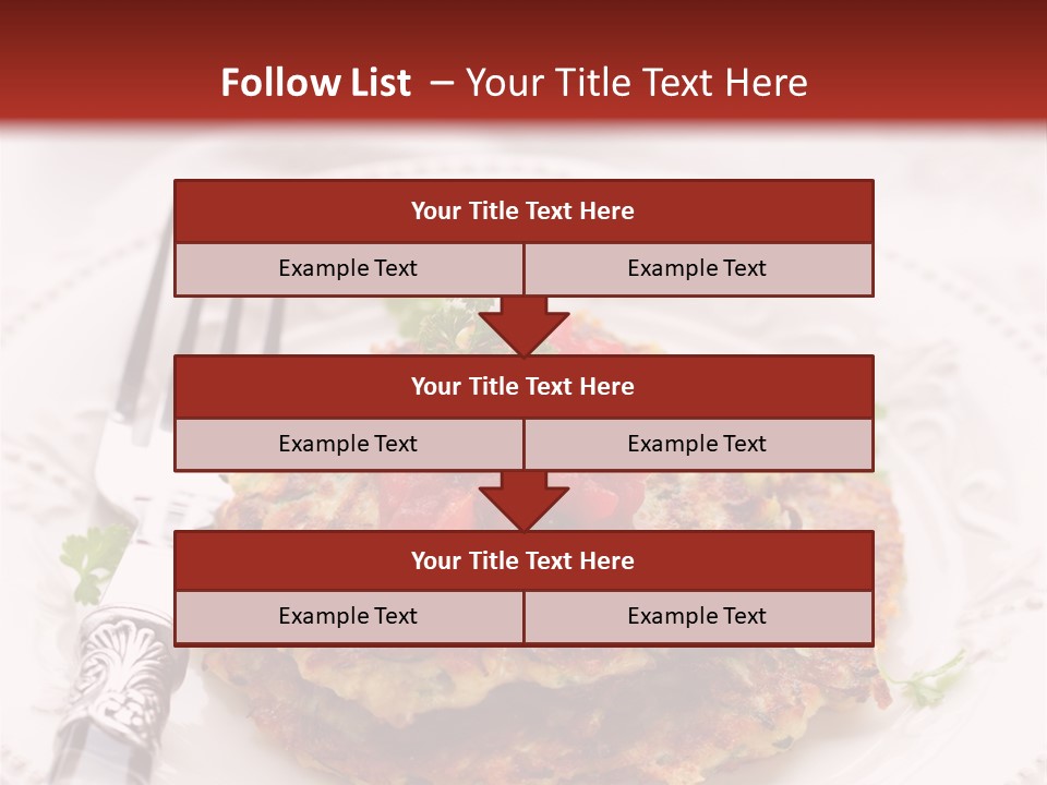 Latke Zucchini Courgette PowerPoint Template