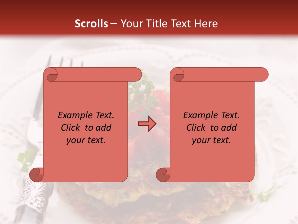 Latke Zucchini Courgette PowerPoint Template