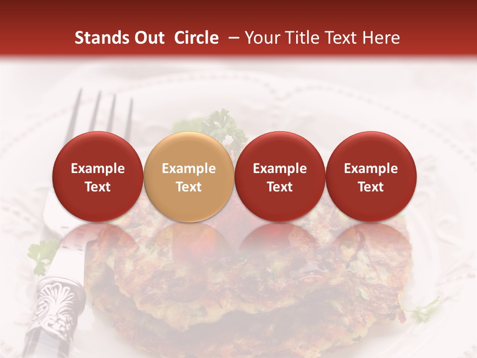 Latke Zucchini Courgette PowerPoint Template