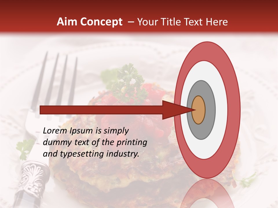 Latke Zucchini Courgette PowerPoint Template