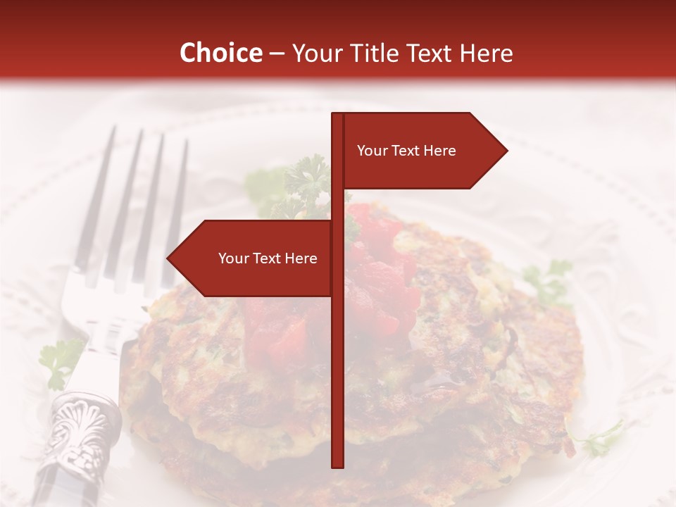 Latke Zucchini Courgette PowerPoint Template