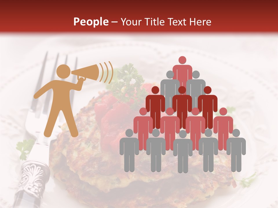 Latke Zucchini Courgette PowerPoint Template