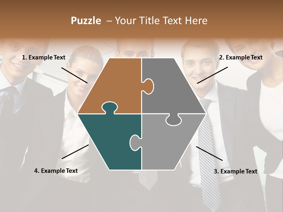 Company Woman Corporation PowerPoint Template