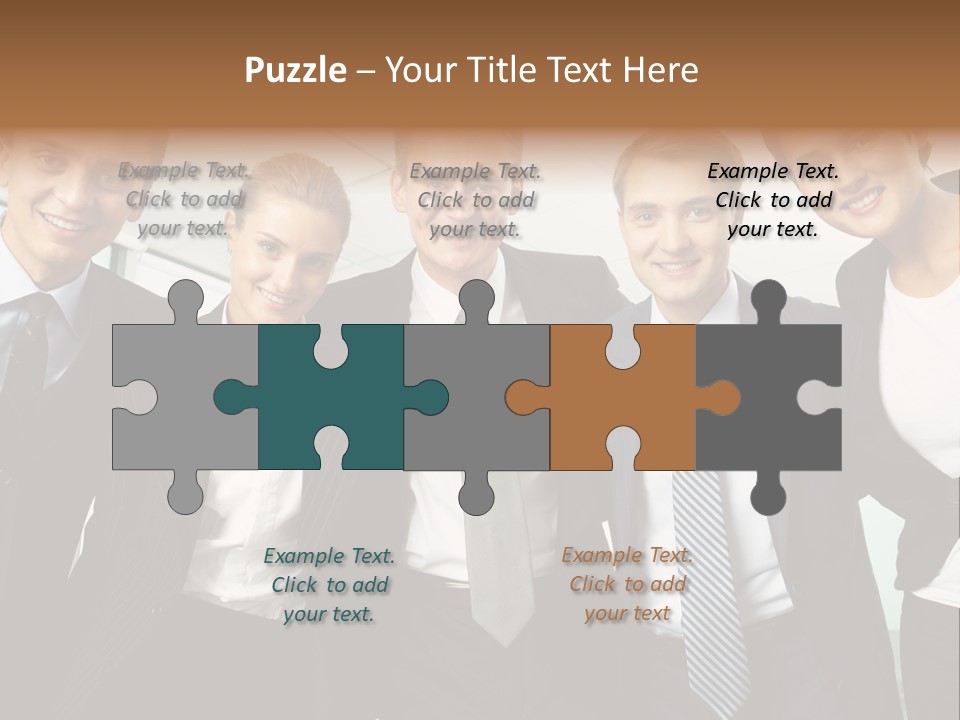 Company Woman Corporation PowerPoint Template