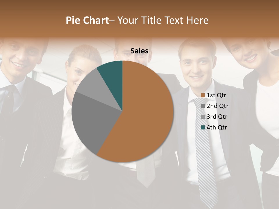 Company Woman Corporation PowerPoint Template