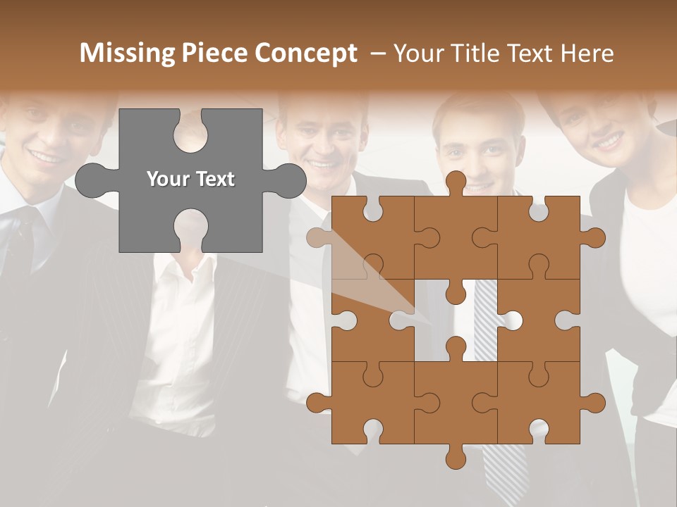 Company Woman Corporation PowerPoint Template