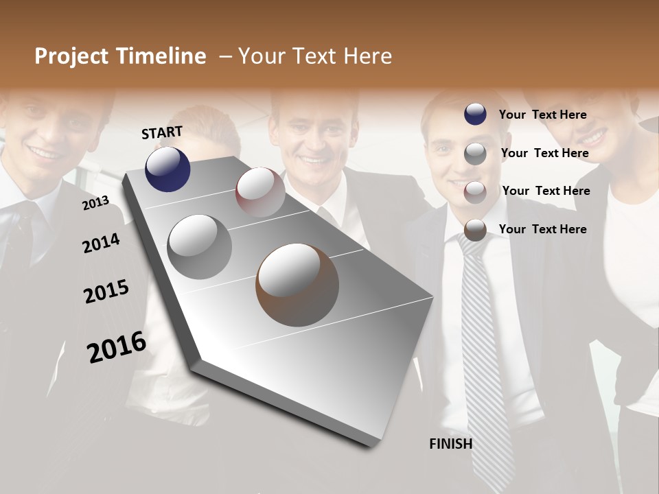 Company Woman Corporation PowerPoint Template